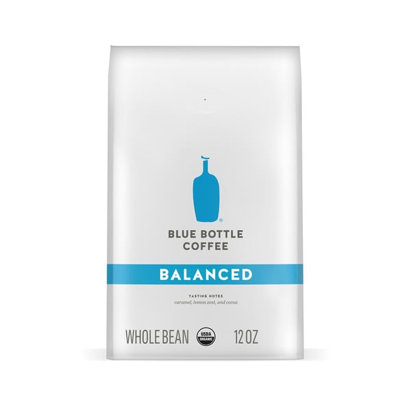 Coffee Blue Bottle Balanced Medium Roast Whole Bean Coffee hero