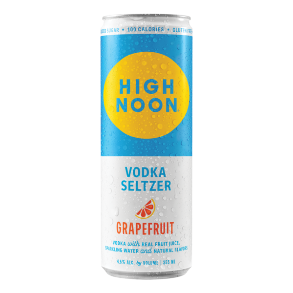 Beers & Coolers High Noon Grapefruit Vodka Hard Seltzer Single Serve hero