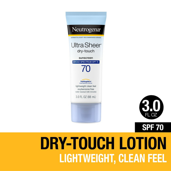 Body Lotions & Soap Neutrogena Ultra Sheer Dry-Touch SPF 70 Sunscreen Lotion hero