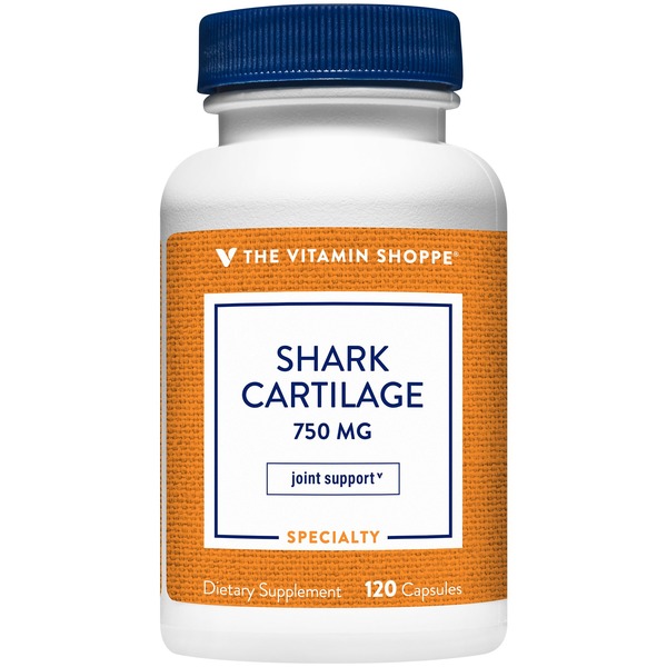 Immune Support The Vitamin Shoppe Shark Cartilage - 750 MG (120 Capsules) hero