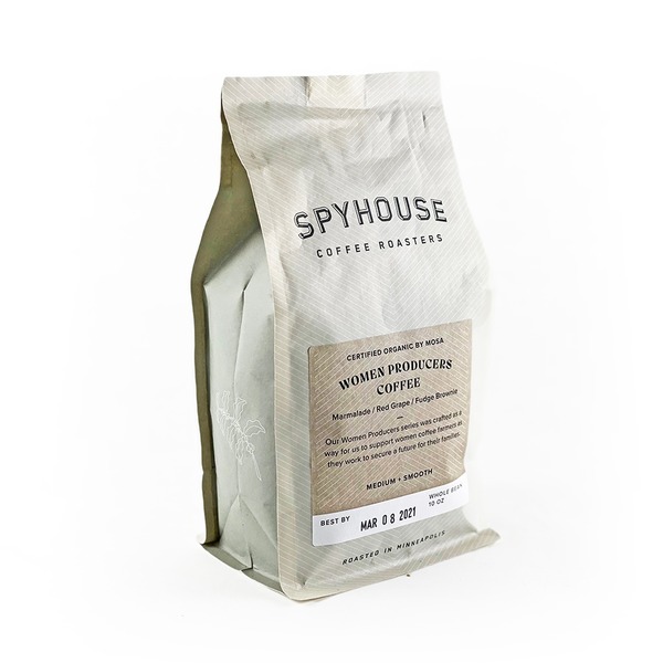 Coffee Spyhouse Coffee Roasting Co. Women Producers Coffee Organic Whole Bean Coffee hero