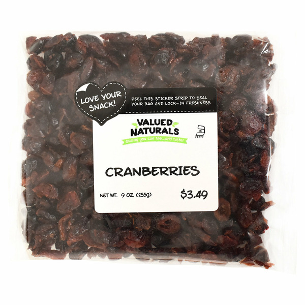 Valued Naturals Cranberries hero