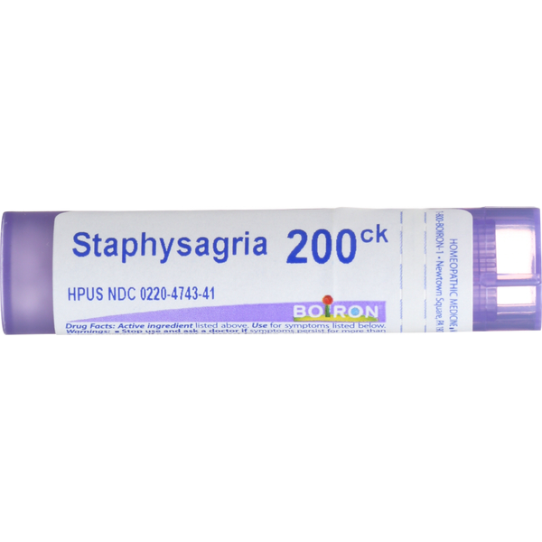 Vitamins & Supplements Boiron Staphysagria 200Ck hero