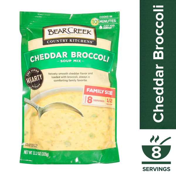 Soup, Broth & Bouillon Bear Creek Country Kitchens Cheddar Broccoli Soup Mix hero