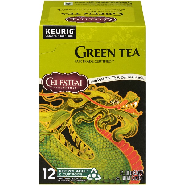 Tea Celestial Seasonings Green Tea, K-Cup Pods hero