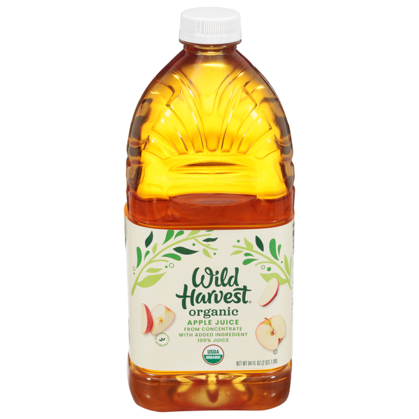 Juice & Nectars Wild Harvest Apple Juice, Organic hero