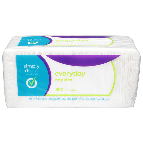 Paper Goods Simply Done Everyday Napkins hero