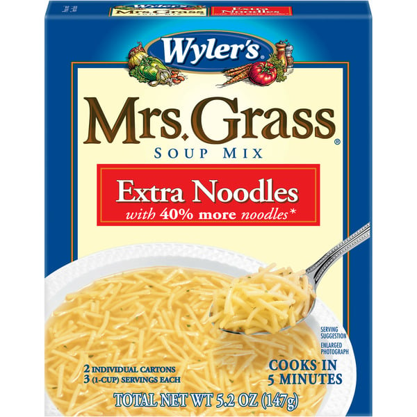 Soup, Broth & Bouillon Mrs. Grass Extra Noodles Soup Mix hero