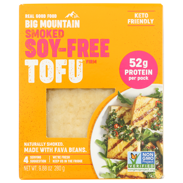 Tofu & Meat Alternatives Big Mountain Foods Smoked Soy Free Tofu hero