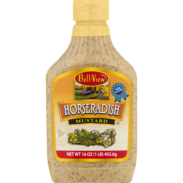 Condiments Bell-View Mustard, Horseradish hero