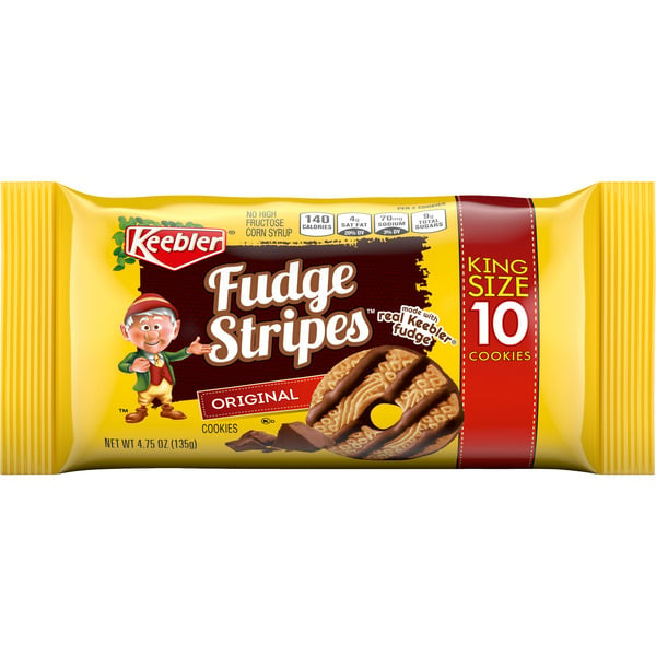 Keebler Fudge Stripes Cookies, Original hero