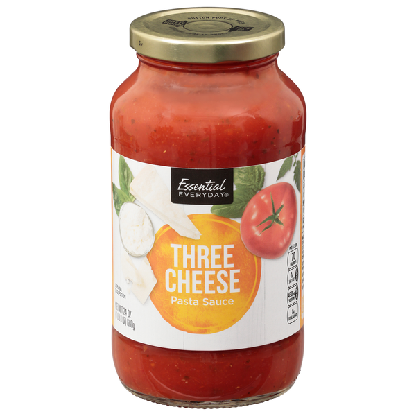 Pasta Sauce Essential Everyday Pasta Sauce, Three Cheese hero