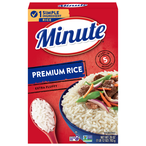 Grains, Rice & Dried Goods Minute Rice Rice, Premium, Extra Fluffy hero