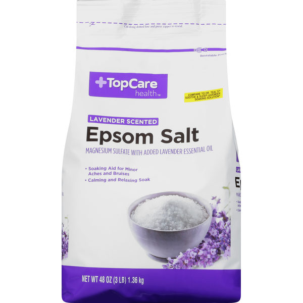 Salad Dressing & Toppings TopCare Epsom Salt, Lavender Scented hero