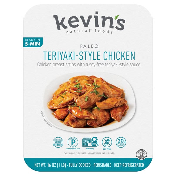 Packaged Meat Kevin's Natural Foods Teriyaki-Style Chicken hero