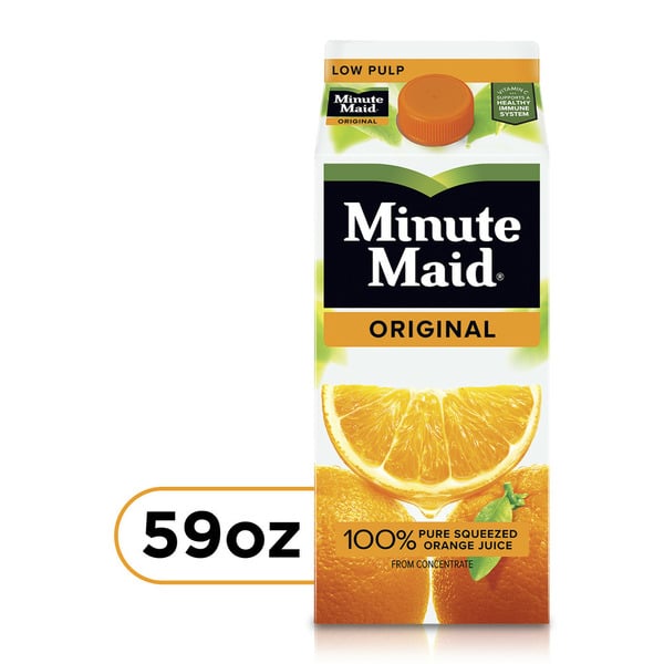 Juice & Nectars Minute Maid Orange Juice, Fruit Juice Drink hero