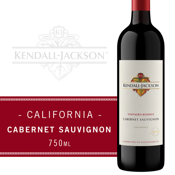 Red Wines Kendall-Jackson Cabernet Sauvignon Vintner's Reserve Red Wine hero