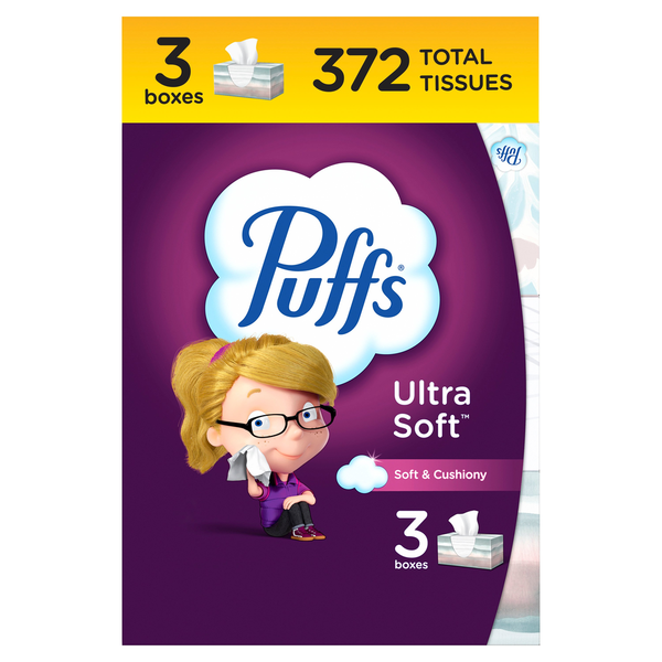 Paper Goods Puffs Ultra Soft Facial Tissues hero