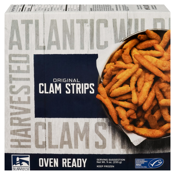 Prepared Meals SeaWatch Clam Strips, Original hero