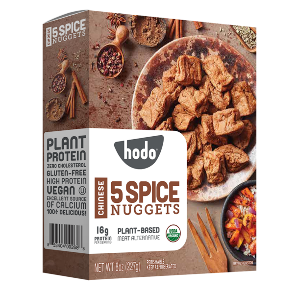 Tofu & Meat Alternatives Hodo Organic Chinese 5 Spice Nuggets hero