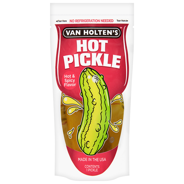 Pickled Goods & Olives Van Holten's Pickle, Hot, Hot & Spicy Flavor hero