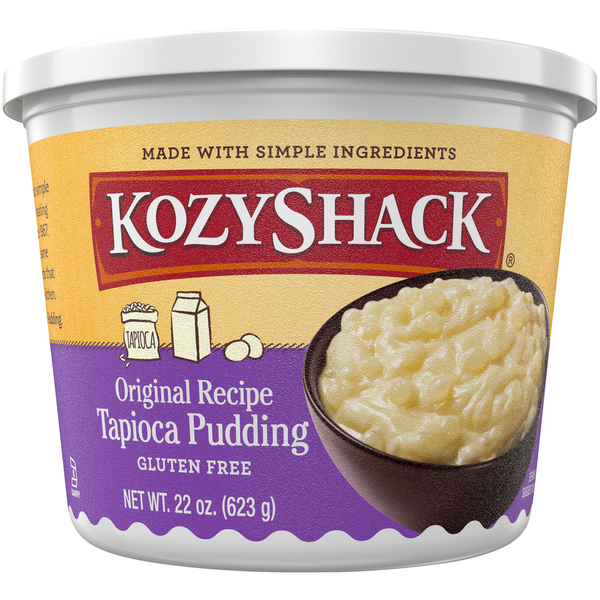 Refrigerated Pudding & Desserts Kozy Shack Tapioca Pudding, Gluten Free Dessert hero