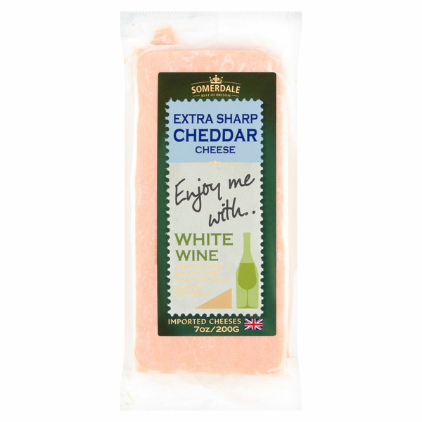 Packaged Cheese Somerdale Extra Sharp Cheddar Cheese hero