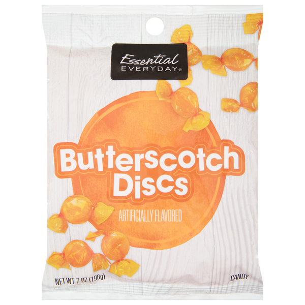 Candy & Chocolate Essential Everyday Candy, Butterscotch Discs hero