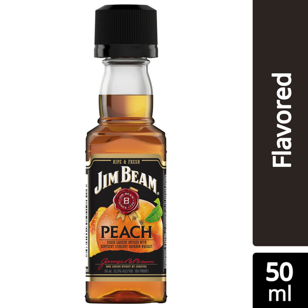 Spirits Jim Beam Peach Bourbon Whiskey hero