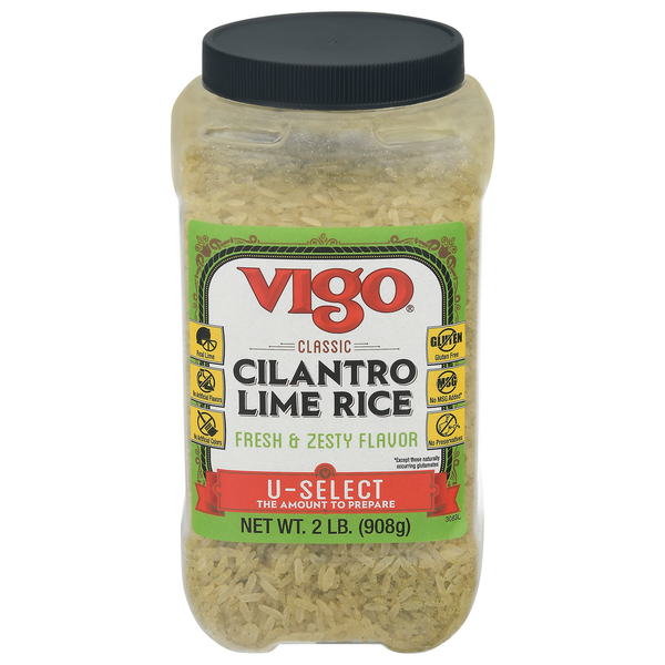 Grains, Rice & Dried Goods Vigo Lime Rice, Cilantro, Classic hero