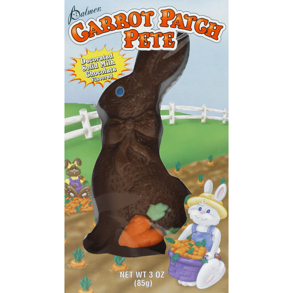 Candy & Chocolate Palmer Candy Milk Chocolate, Carrot Patch Pete hero