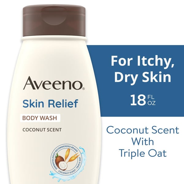 Body Lotions & Soap Aveeno Skin Relief Oat Body Wash With Coconut Scent hero