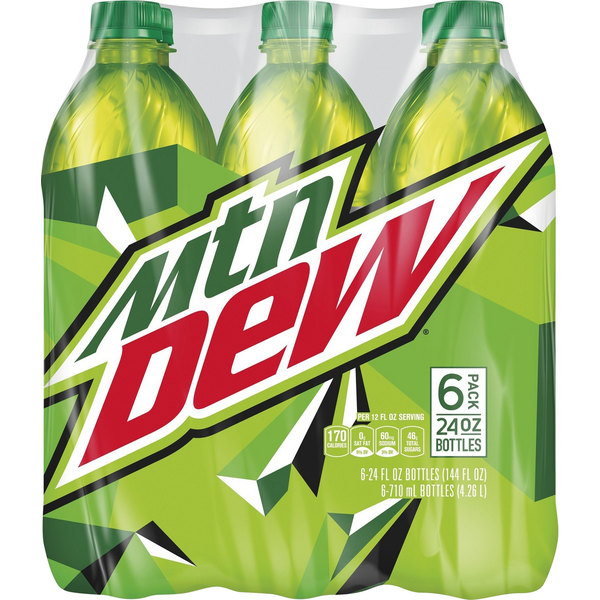 Soft Drinks Mountain Dew Soda, Citrus hero