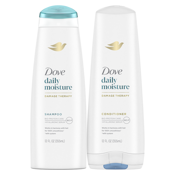 Hair Care Dove Shampoo & Conditioner Daily Moisture hero