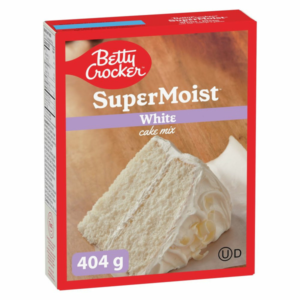 Doughs, Gelatins & Bake Mixes Betty Crocker Super Moist White Cake Mix hero