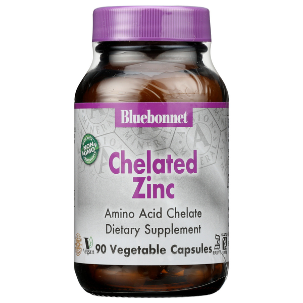 Vitamins & Supplements Bluebonnet Albion Chelated Zinc hero