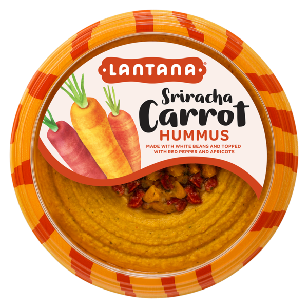 Fresh Dips & Tapenades Lantana Sriracha Carrot Hummus hero