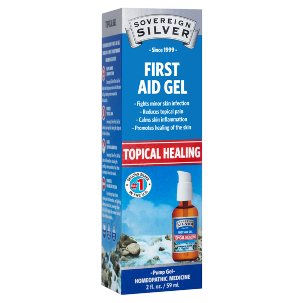 First Aid Sovereign Silver First Aid Gel, Topical Healing hero