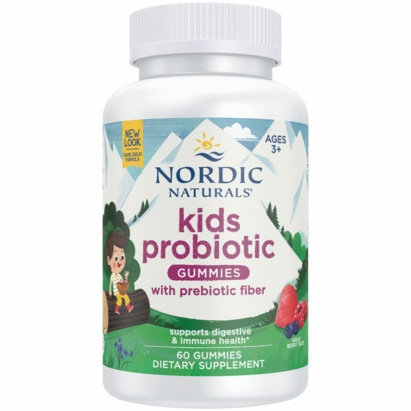 Probiotics Nordic Naturals Probiotic Gummies, Merry Berry Punch, Kids hero