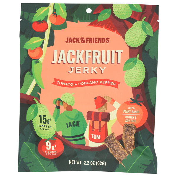 Jack & Friends Jackfruit Jerky hero