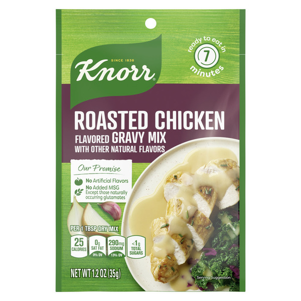 Soup, Broth & Bouillon Knorr Gravy Mix Roasted Chicken Gravy hero