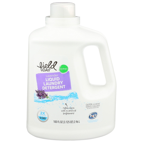 FIELD DAY Laundry Detergent, Liquid, Lavender hero