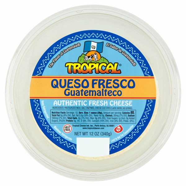 Tropical Authentic Fresh Cheese hero