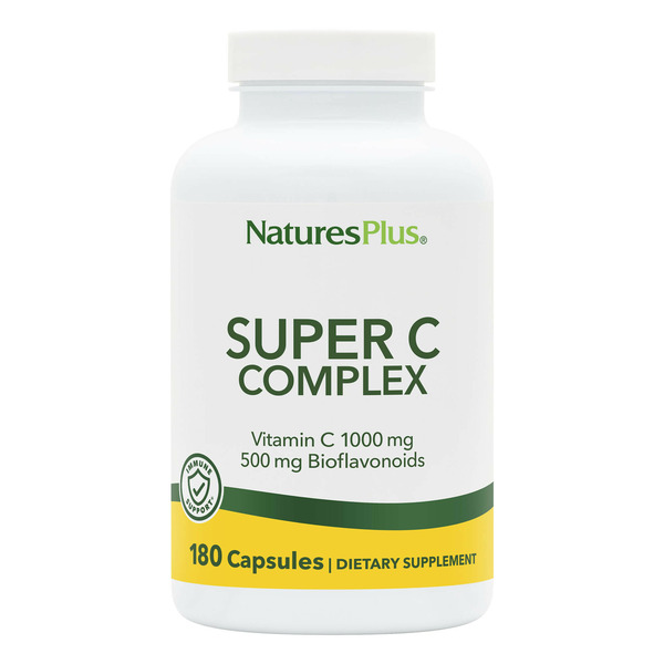 Vitamin C NaturesPlus Super C Complex 1000 mg Capsules hero