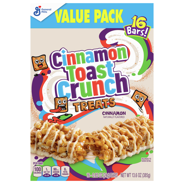 Cinnamon Toast Crunch Treats, Cinnamon, Value Pack hero