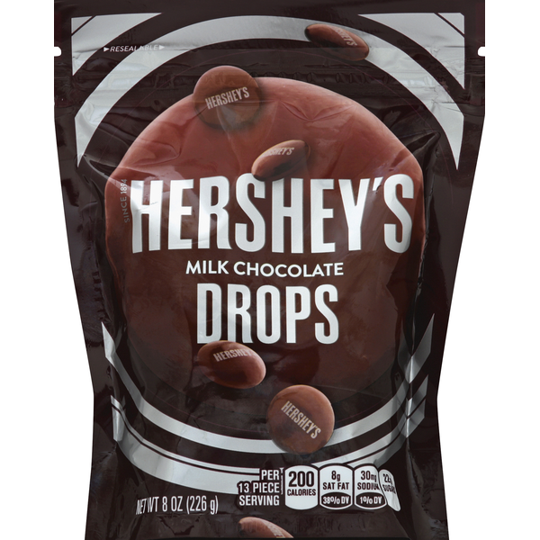 Candy & Chocolate Hershey's Drops, Milk Chocolate hero