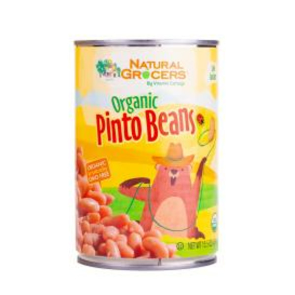 Canned Meals & Beans Natural Grocers Organic Pinto Beans hero