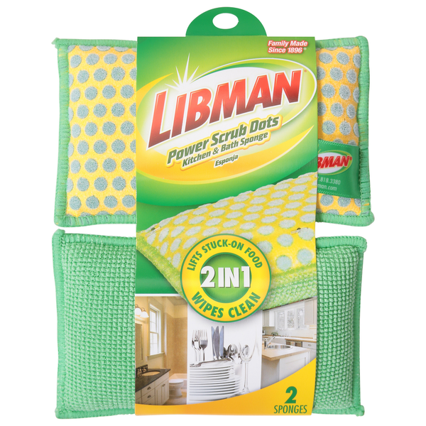 Cleaning Products Libman Kitchen & Bath Sponge hero