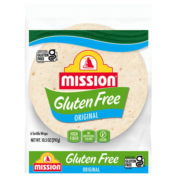 Packaged Bread Mission Gluten Free Soft Taco Tortillas hero