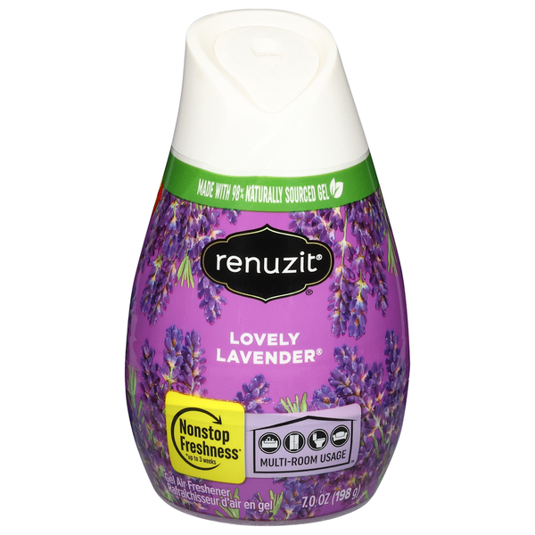 Air Fresheners & Candles Renuzit Gel Air Freshener, Lovely Lavender hero